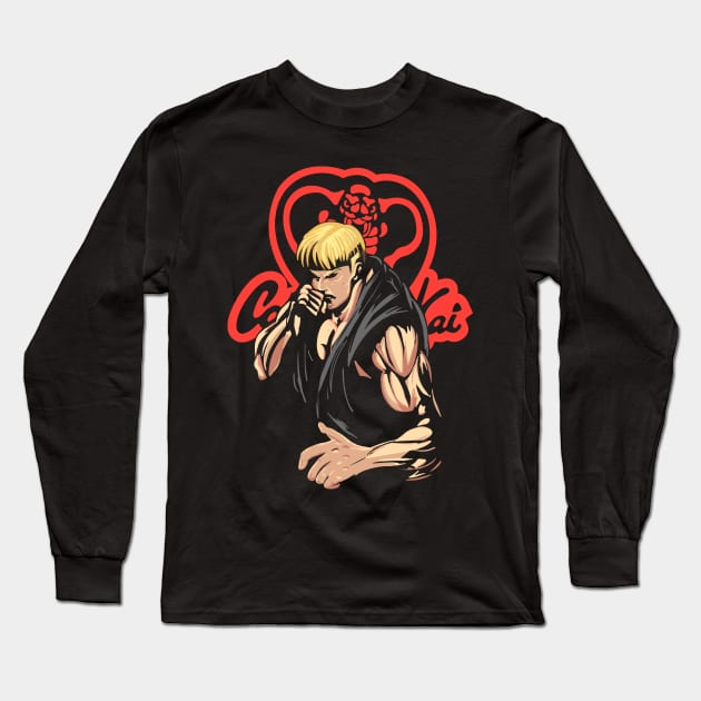 Super cobra kai turbo Long Sleeve T-Shirt by LegendaryPhoenix